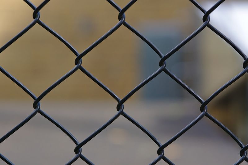 Close-up of Fence Details