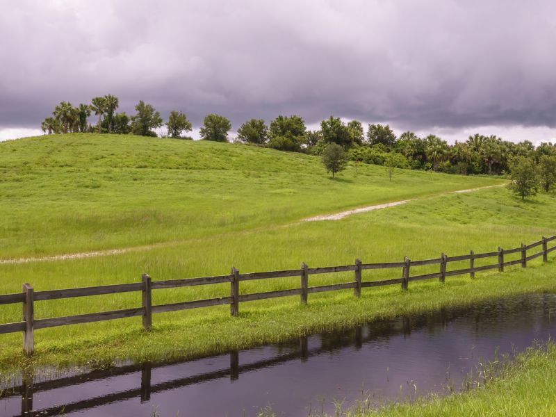 Split Rail Fence Installation detail